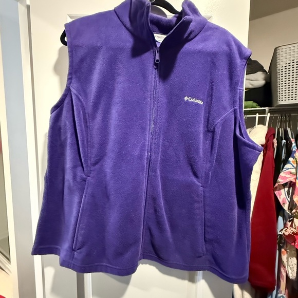 Columbia Deep Purple Fleece Jacket - Picture 2 of 4